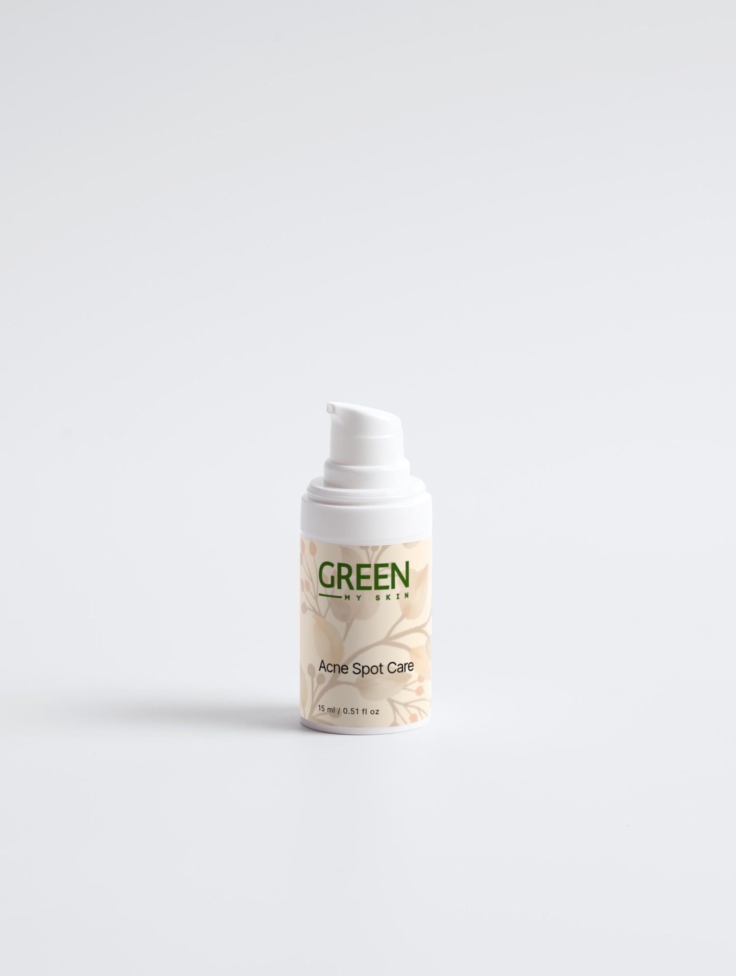 Vegan acne spot care treatment with organic, cruelty-free ingredients to reduce blemishes and redness, available at greenmyskin.com.